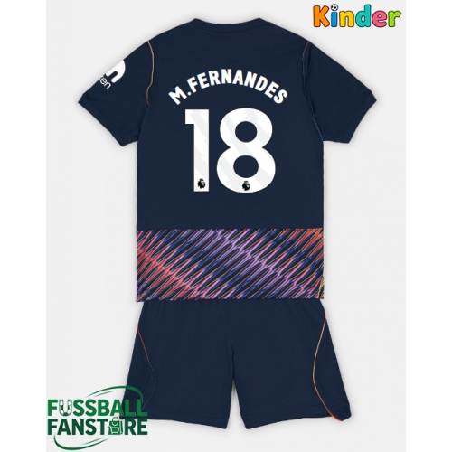 Tottenham Hotspur Mateus Fernandes #18 Replik Auswärtstrikot Kinder 2026-27 Kurzarm (+ Kurze Hosen)